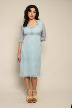 Y2K Floral Chiffon Peasant Dress