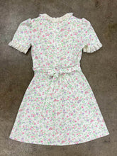 70s Pastel Floral Mini Dress - XS/S