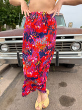 70s Psychedelic Maxi Skirt