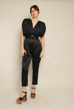 80s Draped Disco Jumpsuit