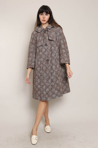 60s Tweed Stroller Coat