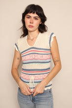 70s Pointelle Knit Shirt