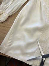 70s Babydoll Dress With Train