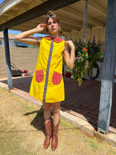 70s Strawberry Print House Dress