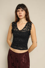 Y2K Black Sheer Floral Lace Shirt With Flutter Sleeves