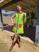 70s Strawberry Print House Dress