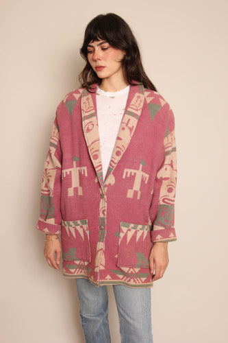 90s Chris O'Connell Totem Pole Jacket