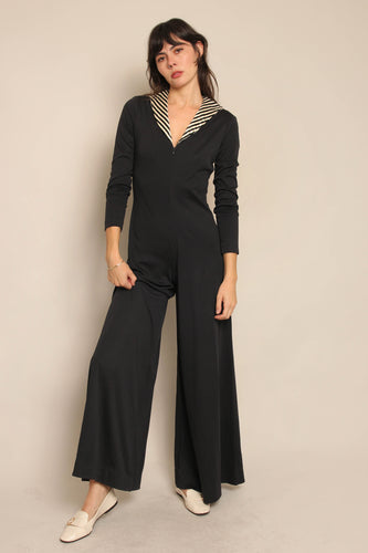 70s Nautical Jumpsuit
