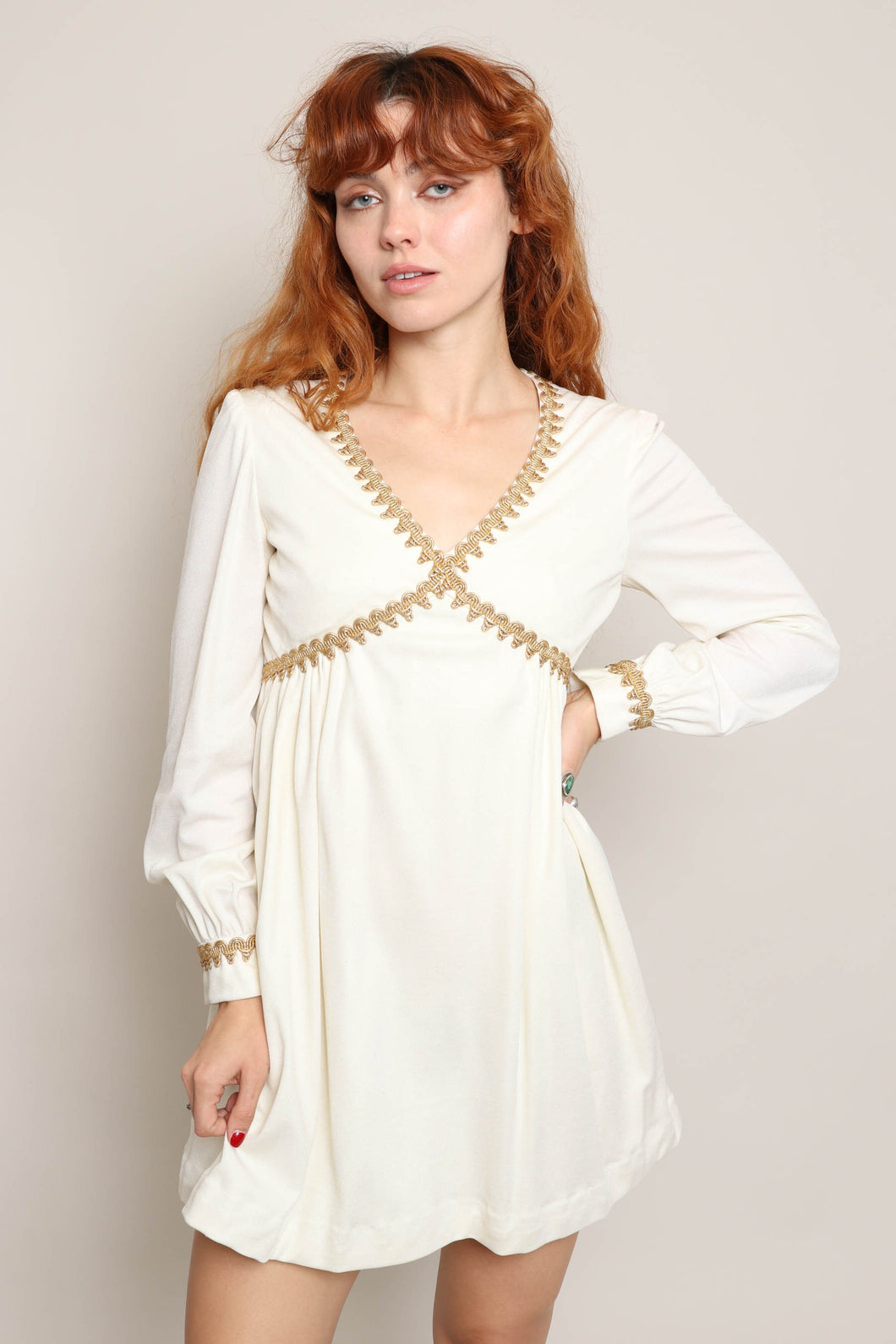 60s Grecian Mini Dress