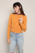 00s Orange Wool Sweater