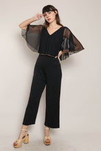 70s Disco Cape Jumpsuit