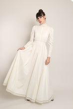 70s Eyelet Lace Victorian Dress