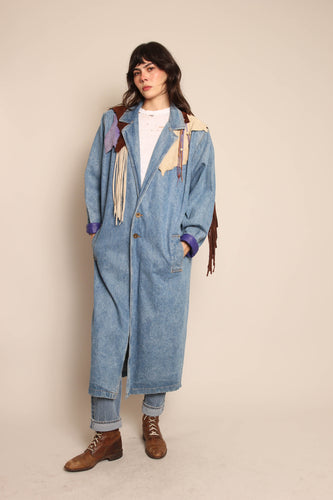90s Southwestern Fringe Duster