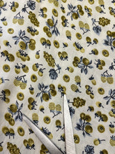 1990s Autumn Fruit Print Tank Midi Dress