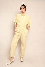 80s Butter Yellow Jumpsuit
