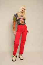 70s Washington Dee Cee Red Carpenter Pants