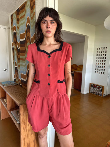 90s Terracotta Matching Set
