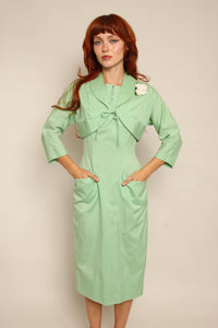 mint green dress jacket 60s Mint Dress Jacket Set – Luxie Vintage