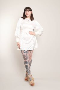 70s Victorian Mini Dress