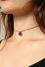 Natural Amethyst Faceted Pendant