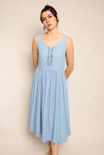 90s Laura Ashley Chambray Dress