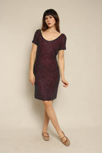 1990s Purple Beaded Sugar Plum Fairy Cocktail Dress