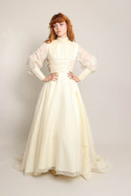 60s Emma Domb Wedding Dress With Train