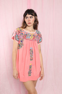 ❤️ 70s Pink Oaxacan Dress