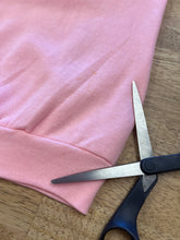 1980s Jim Benton Teddy Bear Beach Print Pink Sweatshirt