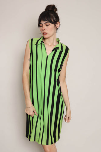 60s Striped Shift Dress
