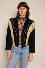 90s Tony Lama Suede Fringe Jacket