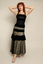 40s Illusion Lace Gown