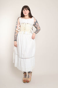 60s CAMP Fan Lace Girdle