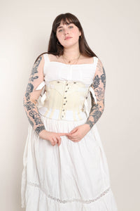 60s CAMP Fan Lace Girdle