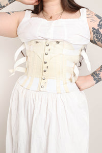 60s CAMP Fan Lace Girdle