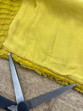 60s Salon Moderne Saks Fifth Ave Yellow Ruffle Chiffon Dress