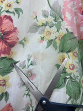 70s Fluttery Chiffon Floral Dress