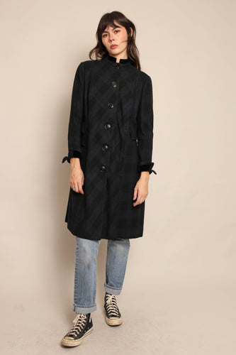 60s Muted Plaid Jacket