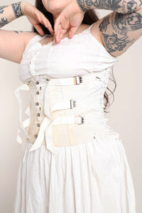 50s CAMP Fan Lace Girdle