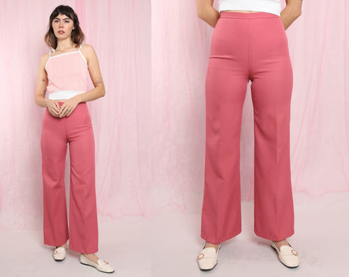 70s Pink Bell Bottoms – Luxie Vintage