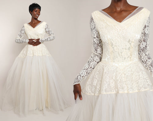 50s Tulle Ball Gown