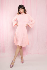 ❤️ 60s Bell Sleeve Sweater Dress