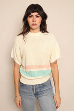 80s Embossed Southwestern Sweater