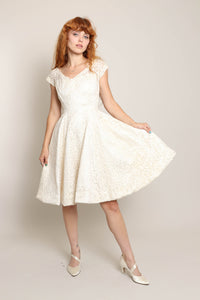 50s Lace Fit & Flare Dress