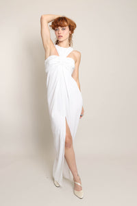 90s Tadashi Grecian Dress