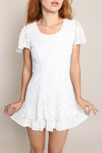 90s Lace Babydoll Mini Dress