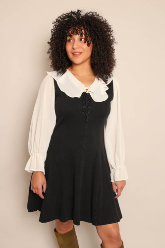 90s Crafty Witch Dress - L