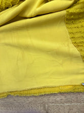 60s Salon Moderne Saks Fifth Ave Yellow Ruffle Chiffon Dress