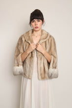 70s Faux Fur Cape