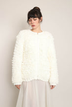 80s Shaggy Knit Jacket